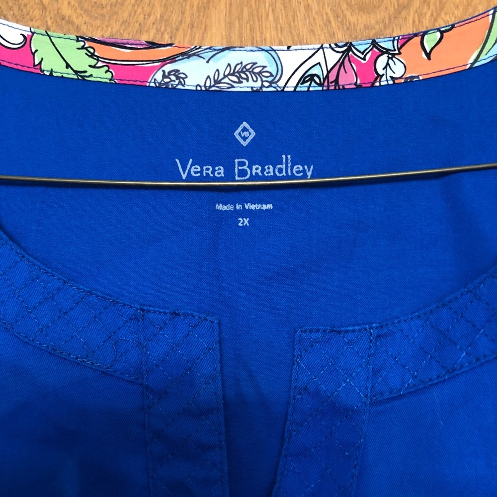 Vera Bradley scrub top